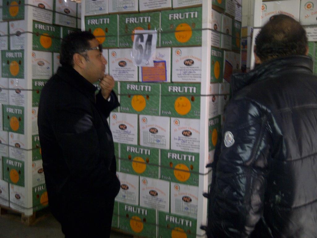 Orange packaging & preparing for export